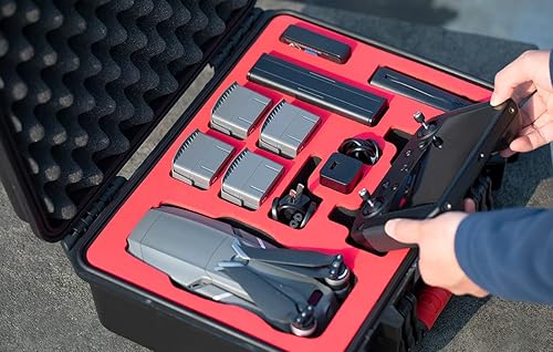 Miniatura 4 de PGYTECH Funda de transporte de seguridad impermeable antiimpactos para DJI Mavic 2 y Smart Controller