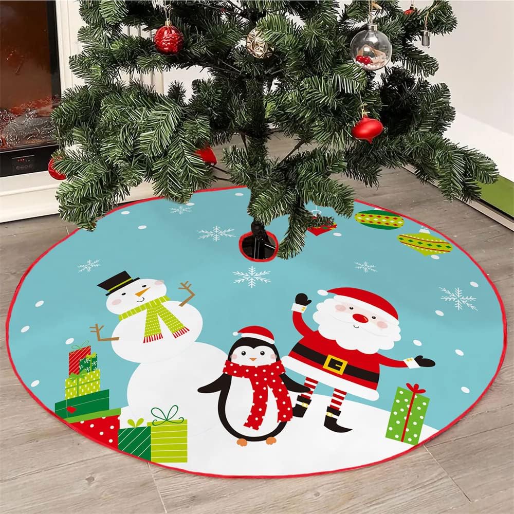 Mateju Weihnachtsbaum Rock 120cm - Rosa Weihnachtsdeko Für Baumdekoration