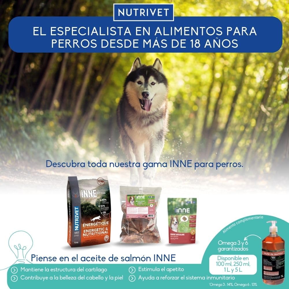 Snack Per Cani Nutrivet INNE - Osso Di Prosciutto Naturale, Per Igiene Dentale E Divertimento - Foto 8