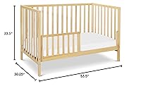 Vista 14 de Cuna convertible DaVinci Unión 4 en 1 - Certificada GREENGUARD Gold - Cuna convertible de bebé a cama infantil, sofá cama, cama de tamaño completo