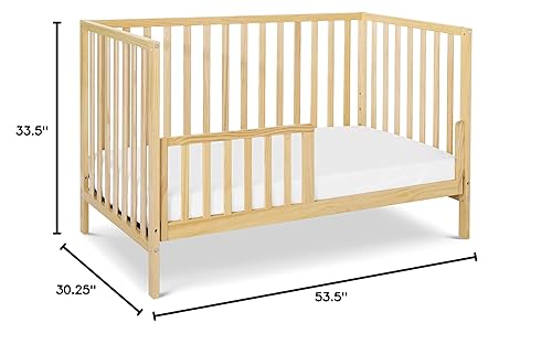 Miniatura 14 de Cuna convertible DaVinci Unión 4 en 1 - Certificada GREENGUARD Gold - Cuna convertible de bebé a cama infantil, sofá cama, cama de tamaño completo -
