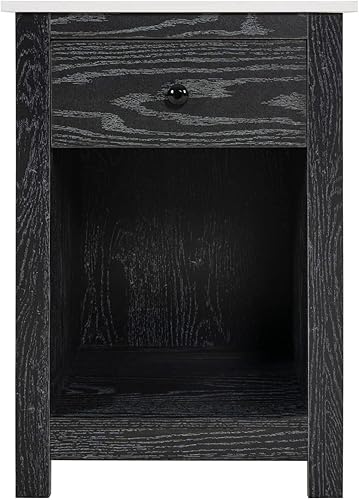 Miniatura 3 de Duerme con estilo con la mesa auxiliar Peyton almacenamiento elegante y felicidad serena, eleva tu dormitorio, sala de estar con esta mesa auxiliar