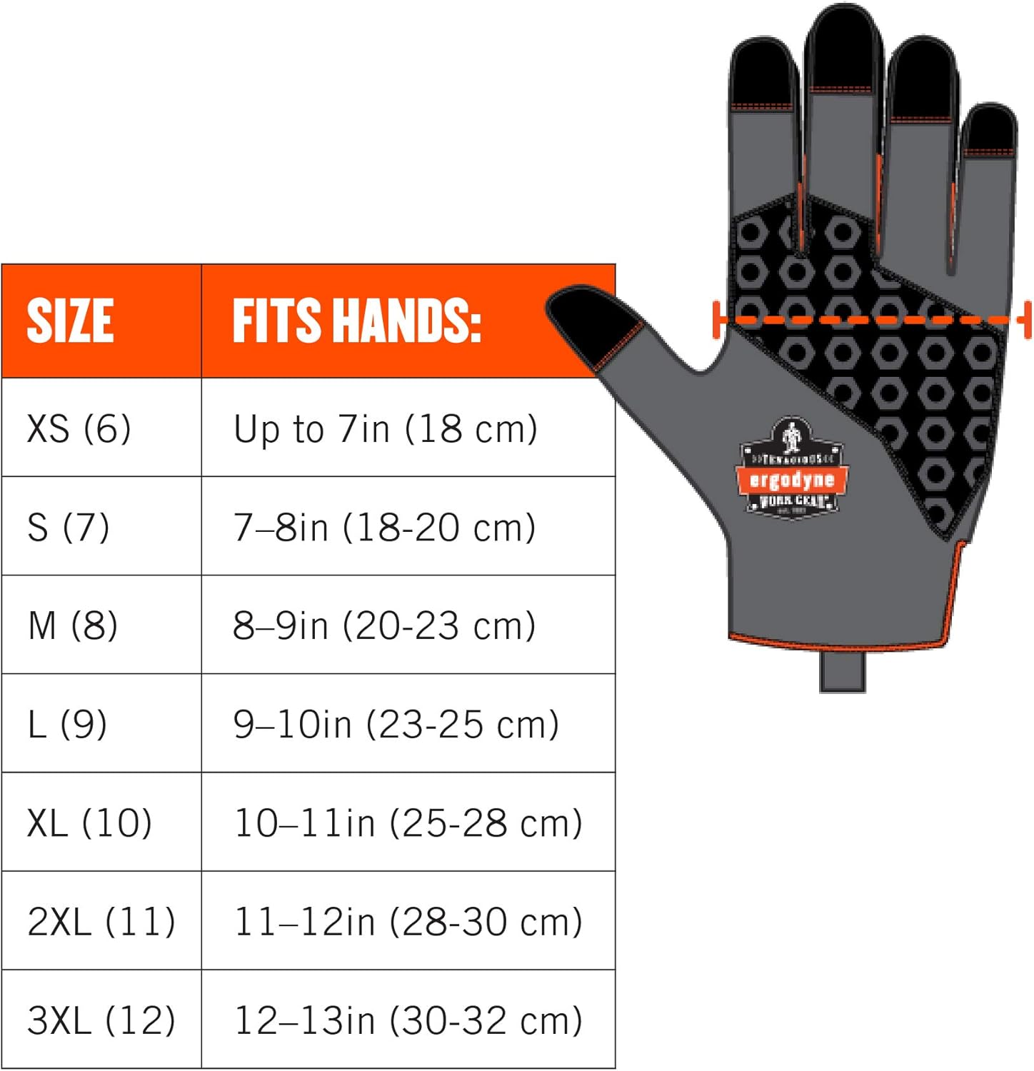 Fingerless Winter Work Glove with Flip Top Mitten, Thermal Fleece Lined, Ergodyne ProFlex 816, Black, Large : Clothing, Shoes & Jewelry