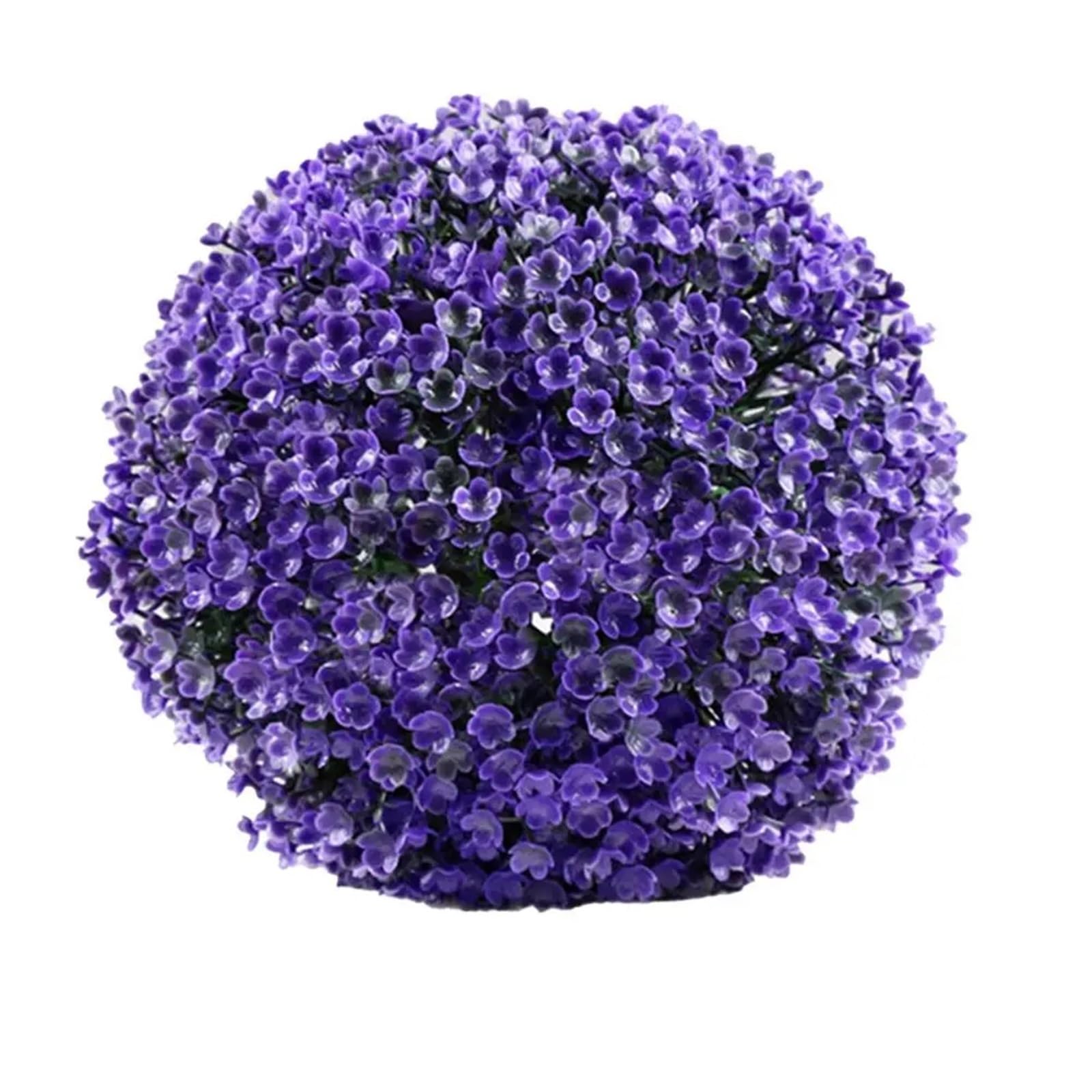 LNNXSZ Topiary Balls Artificial Topiary Ball Plant Topiary Ball Boxwood Topiary Ball For Indoor Outdoor Decor(Purple,Diameter-18cm)