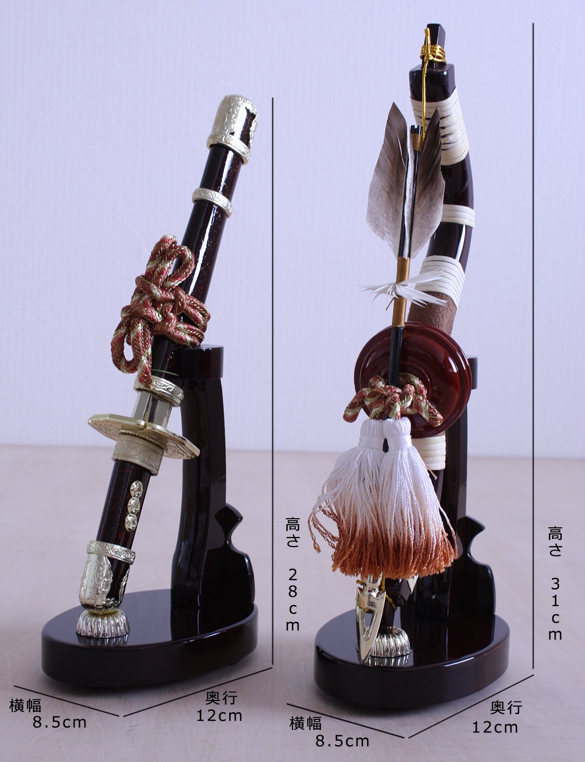 史上最も激安 E10 弓太刀のみ 20号サイズ 弓高さ65㎝位 五月人形付属品