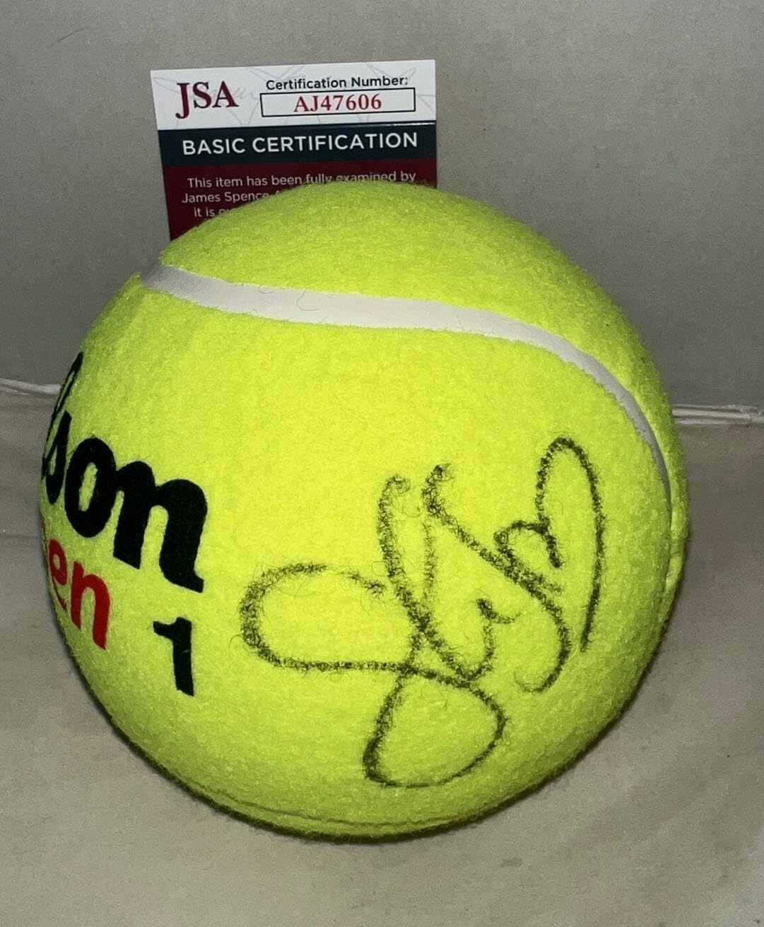 Amazon.com: Sloane Stephens signed Wilson US Open Jumbo Tennis