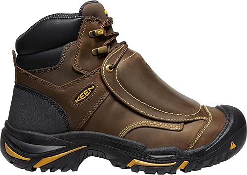 Miniatura 4 de KEEN Utility mens Mt Vernon 6" Steel Toe Metatarsal Guard Work Boots
