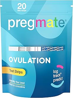 Pregmate 20 Ovulation Test Strips Predictor Kit (20 Count)