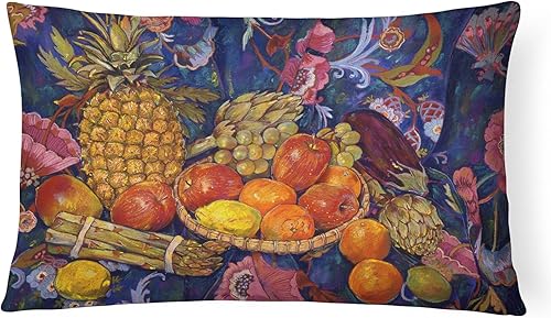 Caroline's Treasures DND0018PW1216 - Almohada decorativa de tela de lona 100% lavable a máquina, almohada decorativa para interiores o exteriores,