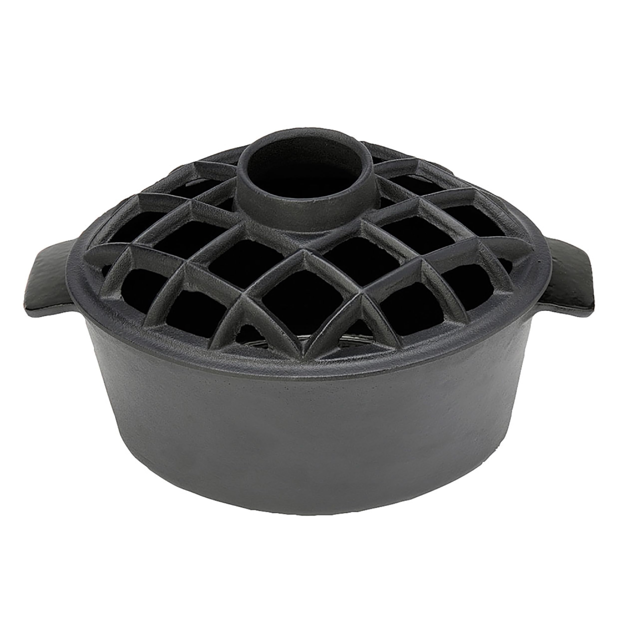 Blue-Black Lattice Top Steamer