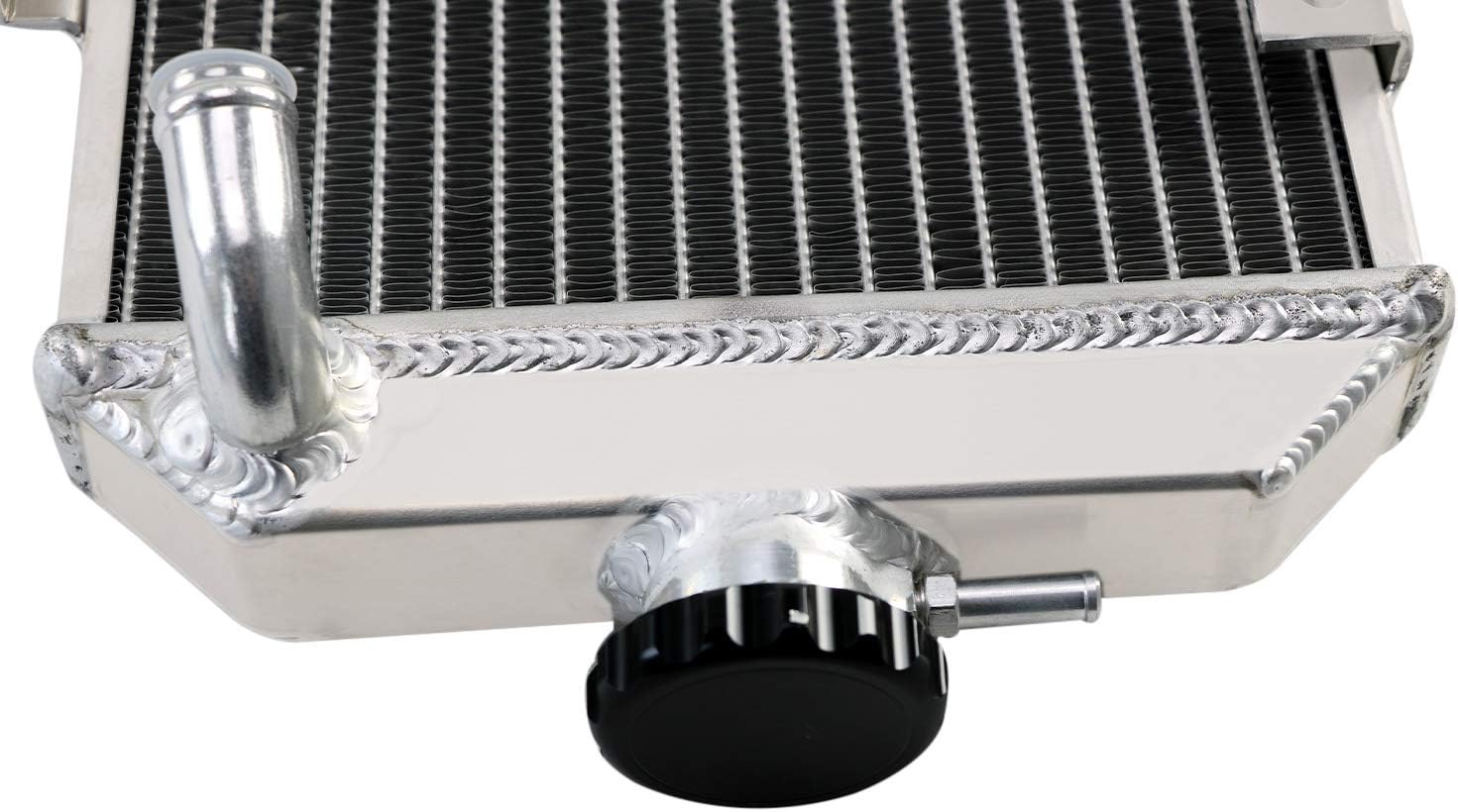 ECMRAD Aluminum Radiator for 2001-2005 Yamaha Raptor YFM660 YFM660R YFM 660R 2002 2003 2004