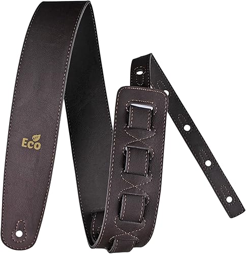 Basso Eco 02 Guitar Strap for Electric and Folk Guitars – Recyclable Synthetics,