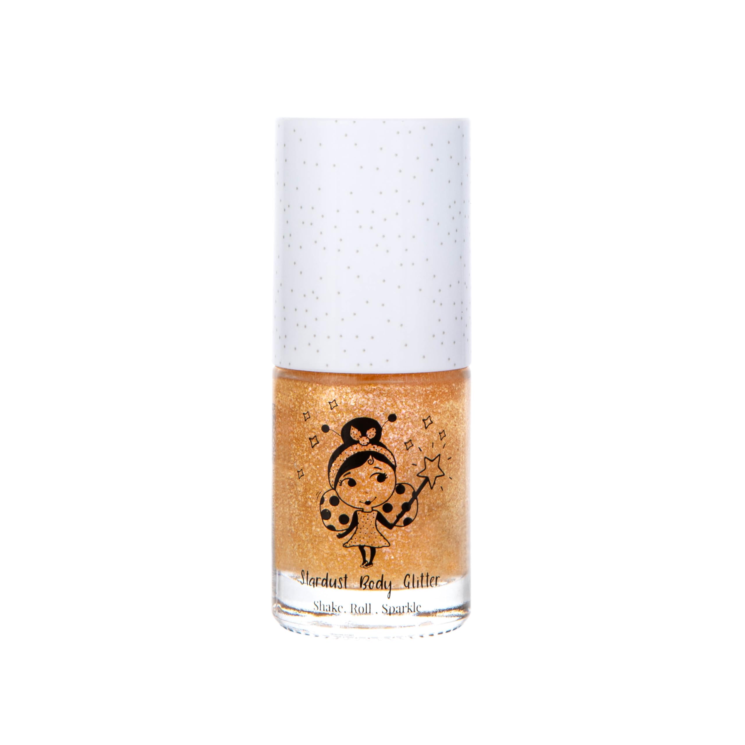 Miss Nella Astroglow Roll-On Body Glitter, Non-Toxic Children's Shimmer