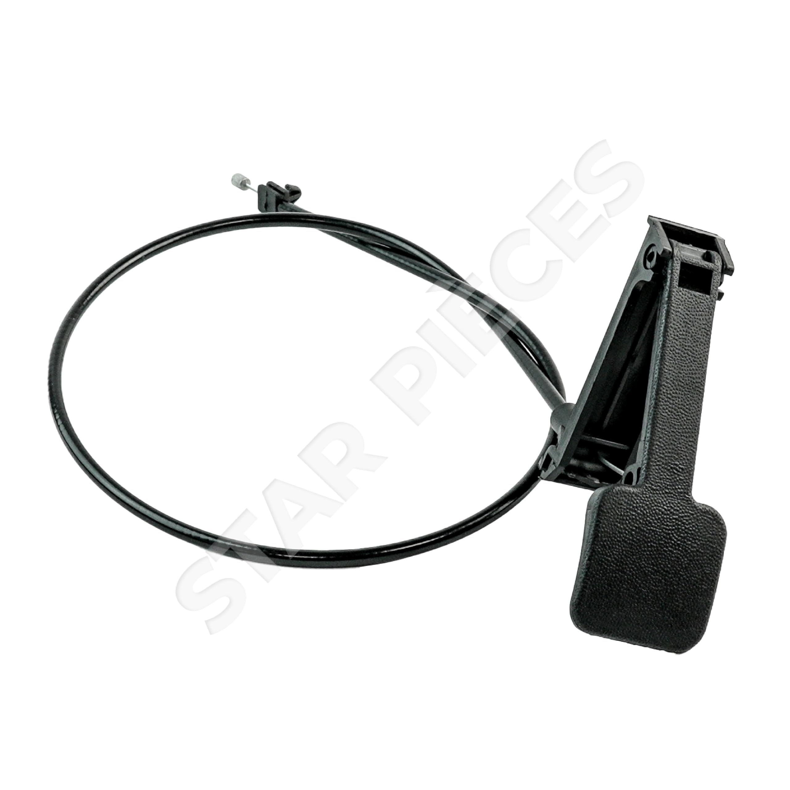 Tiretto apertura cofano compatibile per C4 Cactus, C5 (3), C6, C8, Peugeot 407 e 807 (2002-2014) cavo + tirettino di cofano | 7939J1 | 7937R0