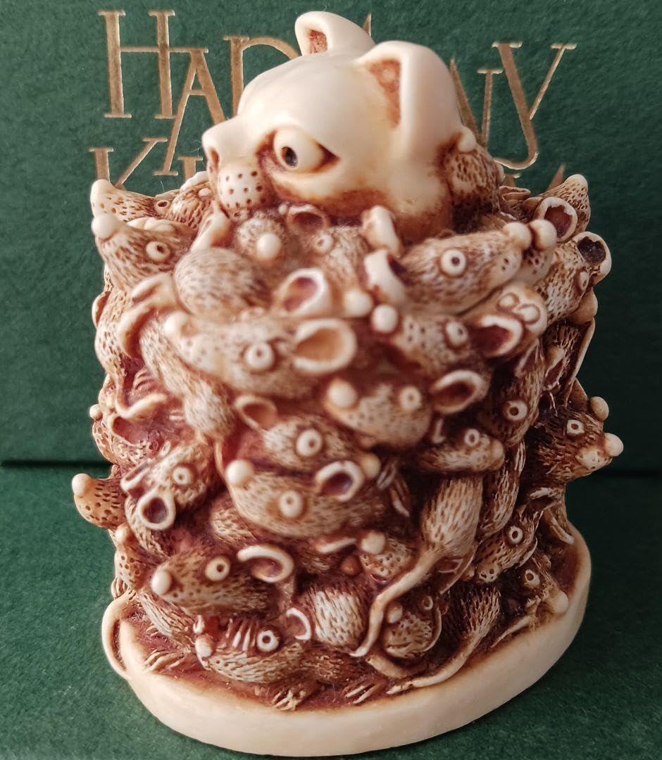 Amazon.co.jp: 限定品 harmony kingdom ハーモニーキングダム 猫 鼠