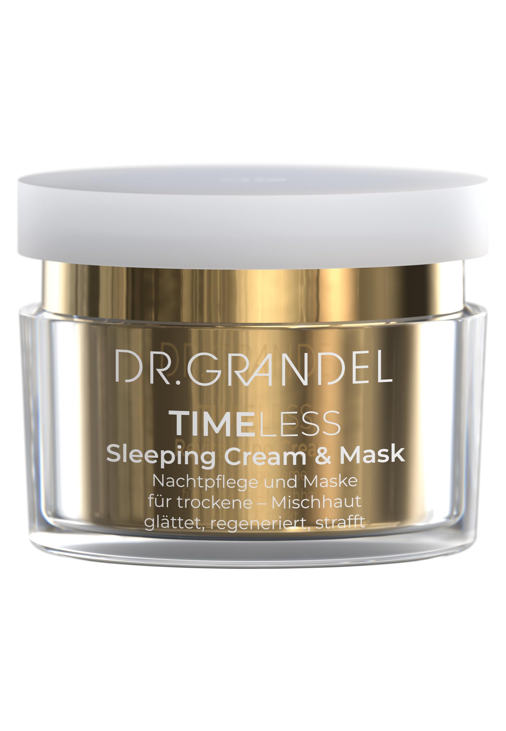 DR. GRANDEL TIMELESS Sleeping Cream & Mask - Regenerierende Nachtpflege und Maske, Anti-Aging Kosmetik, glättet & strafft die Haut, für trockene Haut bis Mischhaut geeignet