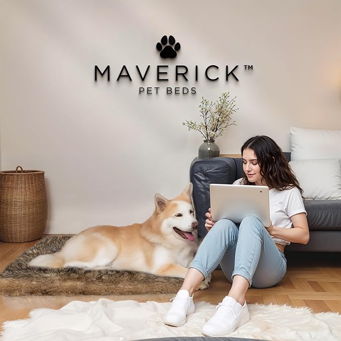 Cama Ortopédica para Perro Mediana con Espuma de Memoria y F miniatura 6