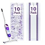 20 Count Disposable Mop Pad Refills for Swiffer Power Mop,Includes 10 Ultra-fine Fiber Mop Pads and 10 Super Absorbent Mop Pads,Compatible with Swiffer Power MopReplacement Mop Pad for Floor Cleaning