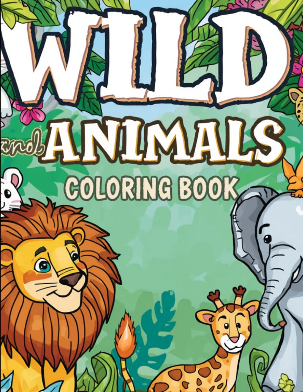 Wild Wonders Coloring Book