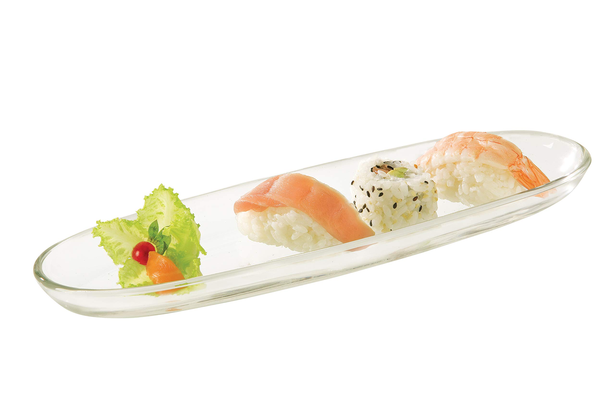 Amazon.com | Barski - European Glass - Oval - Serving Tray