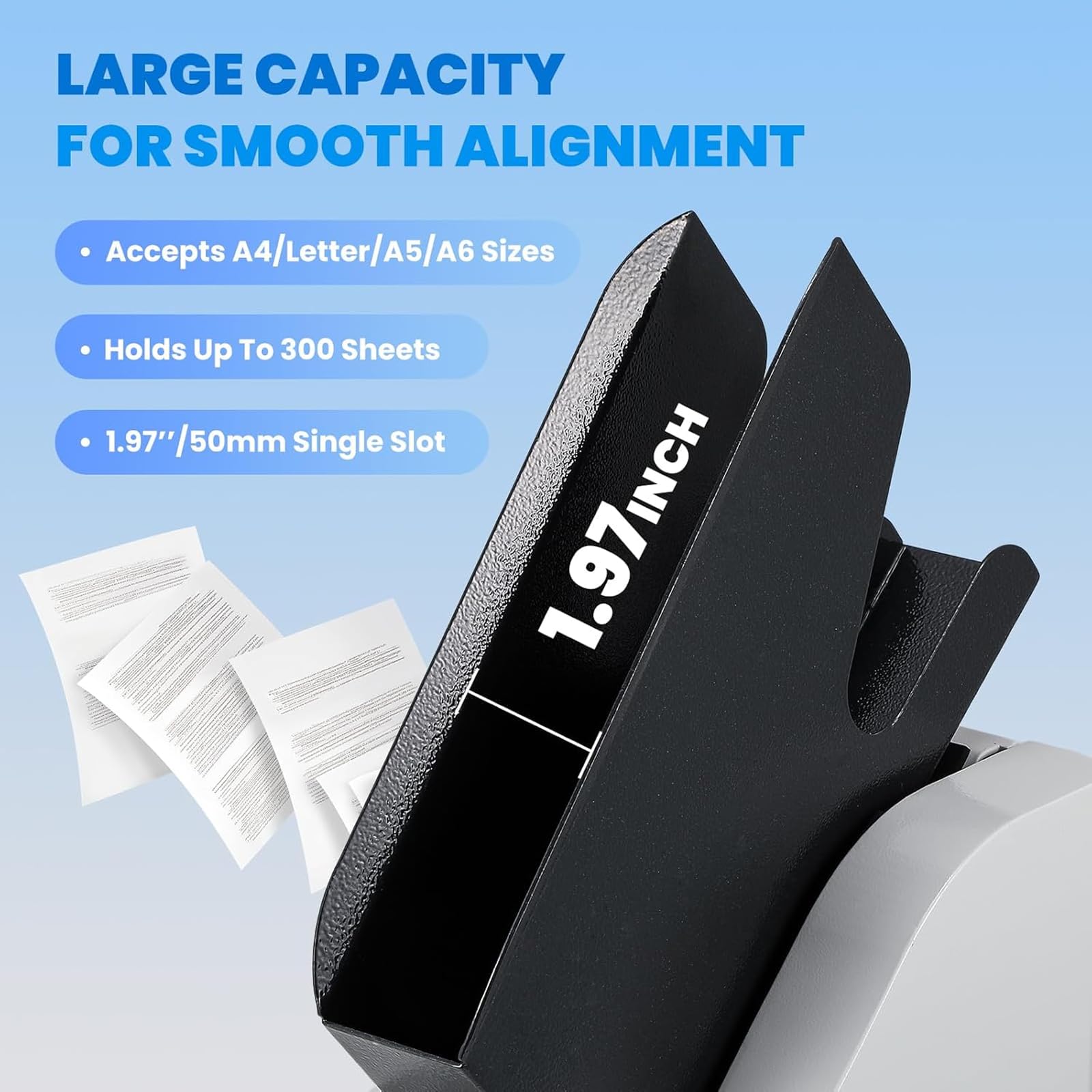Paper Jogger & Sorter, allineamento ad alta velocità 18000 giri/min, finitura allineamento 3-5s/rimozione statica, per uffici e centri di copia