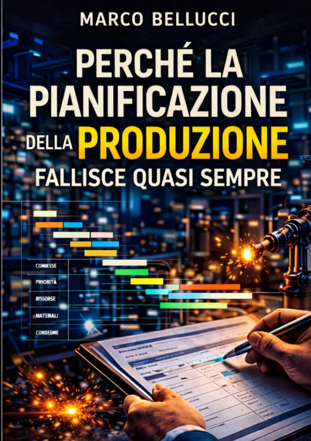 PERCHÉ LA PIANIFICAZIONE DELLA PRODUZIONE FALLISCE QUASI SEMPRE: Pianificazione Facile: metodo per governare commesse, priorità, alternative e attese ... sistema strutturato quando l’azienda cresce.