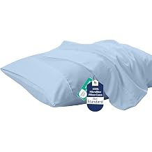 Royale Linens Queen Pillowcase Set of 2 - Bed Pillow Cover - 20" x 30" - BlackPillowcases - 1800 Brushed Microfiber, Wrinkle & Fade Resistant - Soft & Cozy- Queen Size Pillow Case Black
