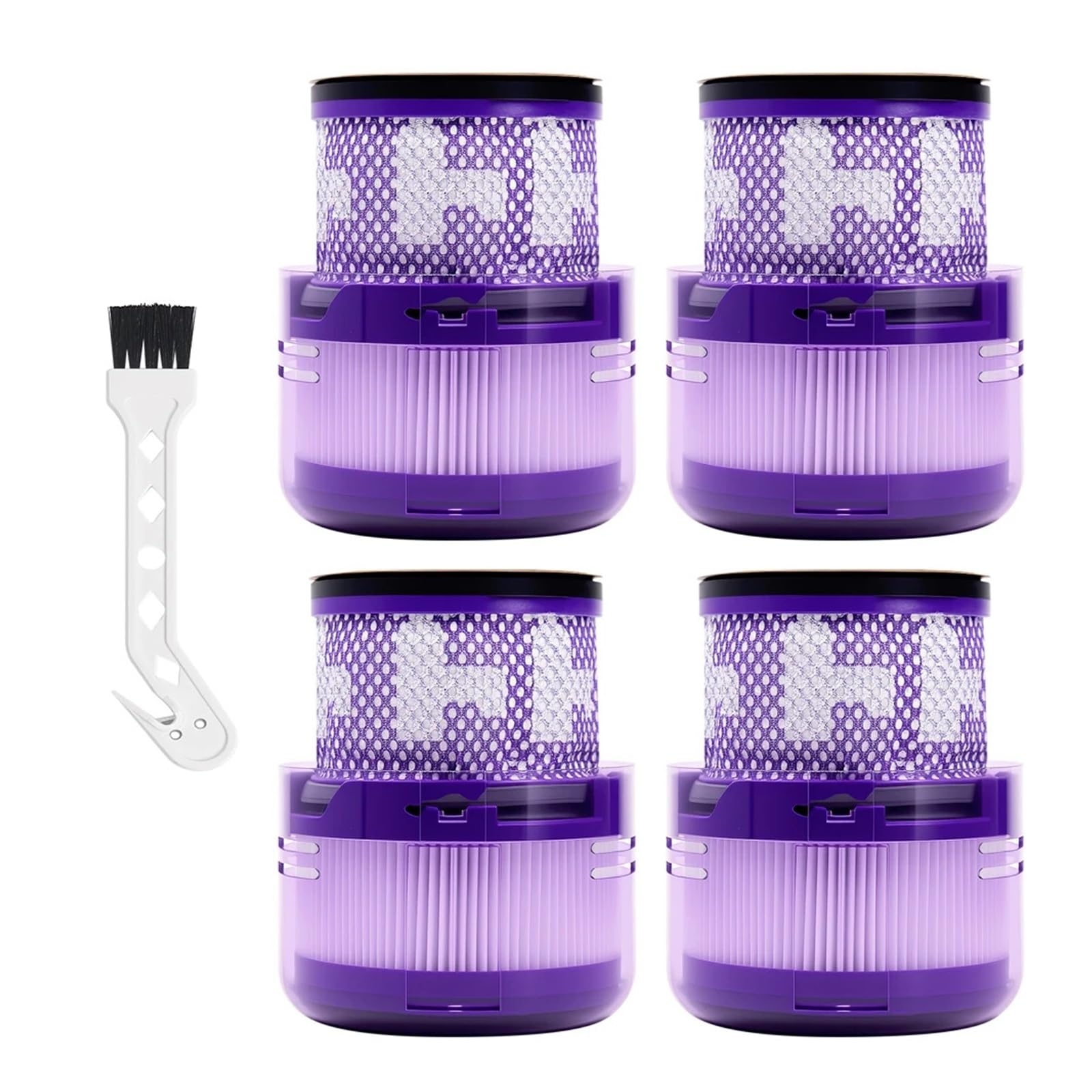 Compatible for Dyson, SV19 Omni-glide Aspiradora Número De Pieza 965241-01 Filtros for Limpiadores Piezas De Limpieza Del Hogar Filtros De Repuesto(4pcs)