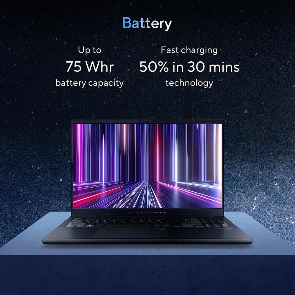 ASUS Vivobook Pro 15 Side Profile with Ports