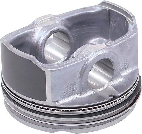 Miniatura 6 de NewYall Juego de 4 pistones de motor con pasador y anillos para Hyundai AccentVeloster 1.6L 2012-2017, RioSoul 1.6L 2012-2017