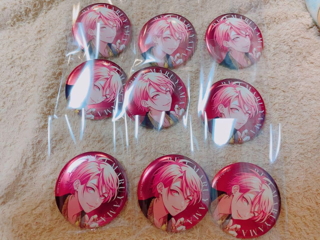 円山 玲央4周年缶バッジ