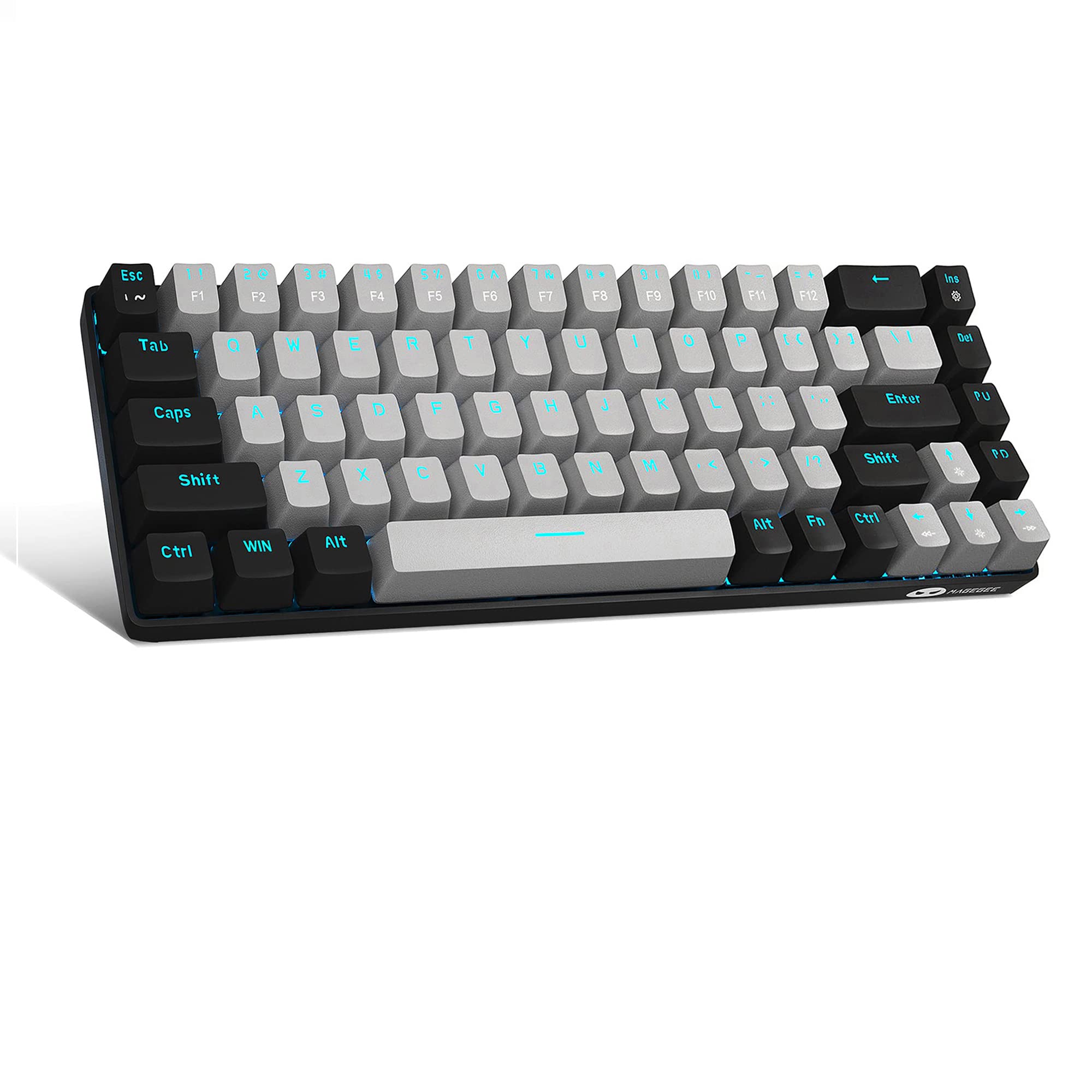 Portable 60 Mechanical Gaming Keyboard, MageGee MKBox LED Backlit