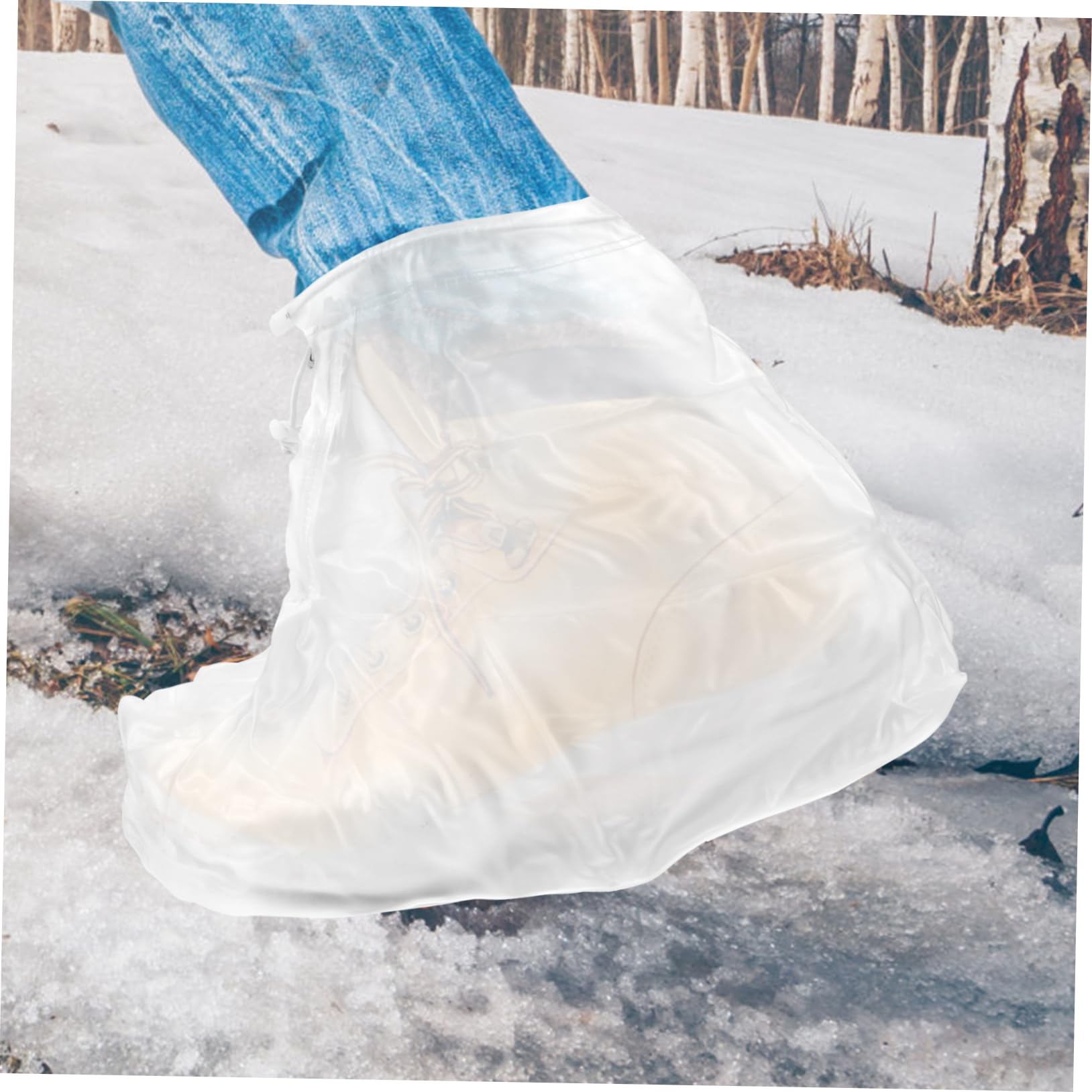 1 para Pokrowce na buty przeciwdeszczowe na zewnątrz Buty śniegowe Ochraniacz na buty na buty zewnętrzne Ochraniacz na buty sportowe Akcesoria do pieszych wędrówek Antypoślizgowy pokrowiec na buty Męż