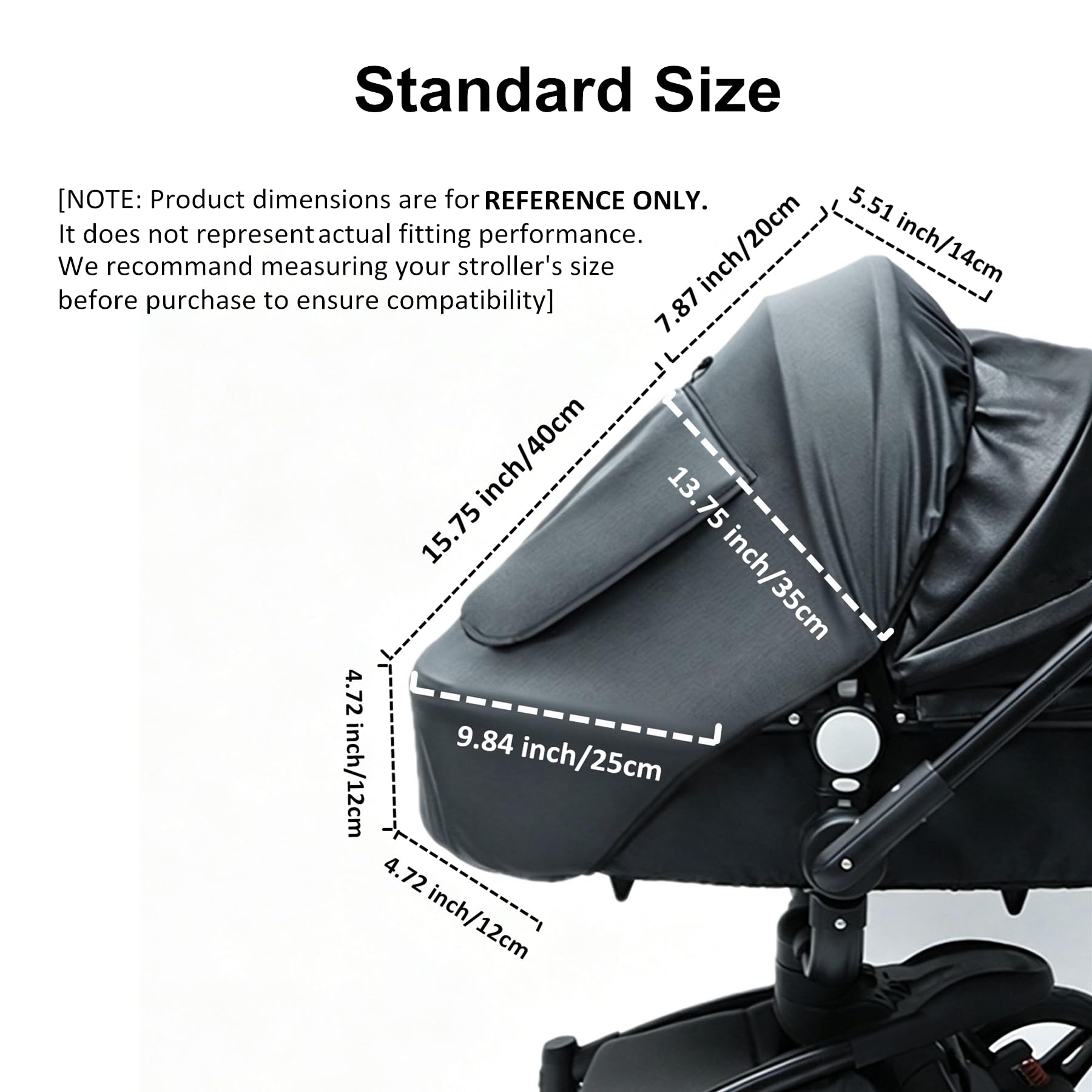 Protección solar para cochecitos de bebé, cubierta universal para cochecito de bebé, bloqueo solar UV y sueño