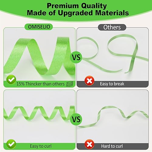 Miniatura 90 de Cinta rizadora morada – Cinta rizadora metálica brillante de 500 yardas para envolver regalos, globos, Halloween y fiestas de cumpleaños Cinta morada