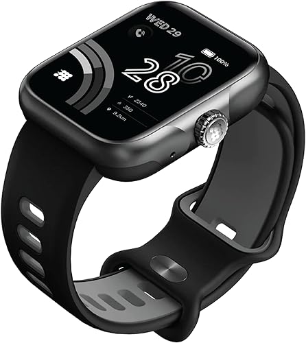 Miniatura 2 de Cubitt CT2 Pro Series 2 Reloj inteligente con pantalla táctil de 169 pulgadas rastreador de fitness con Alexa integrado oxígeno en sangre frecuencia