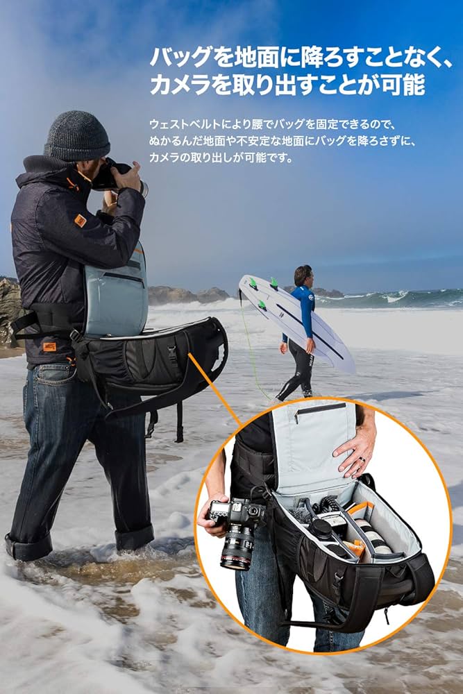 Amazon | Lowepro カメラバッグ フリップサイド400AW II 18.5L ノート