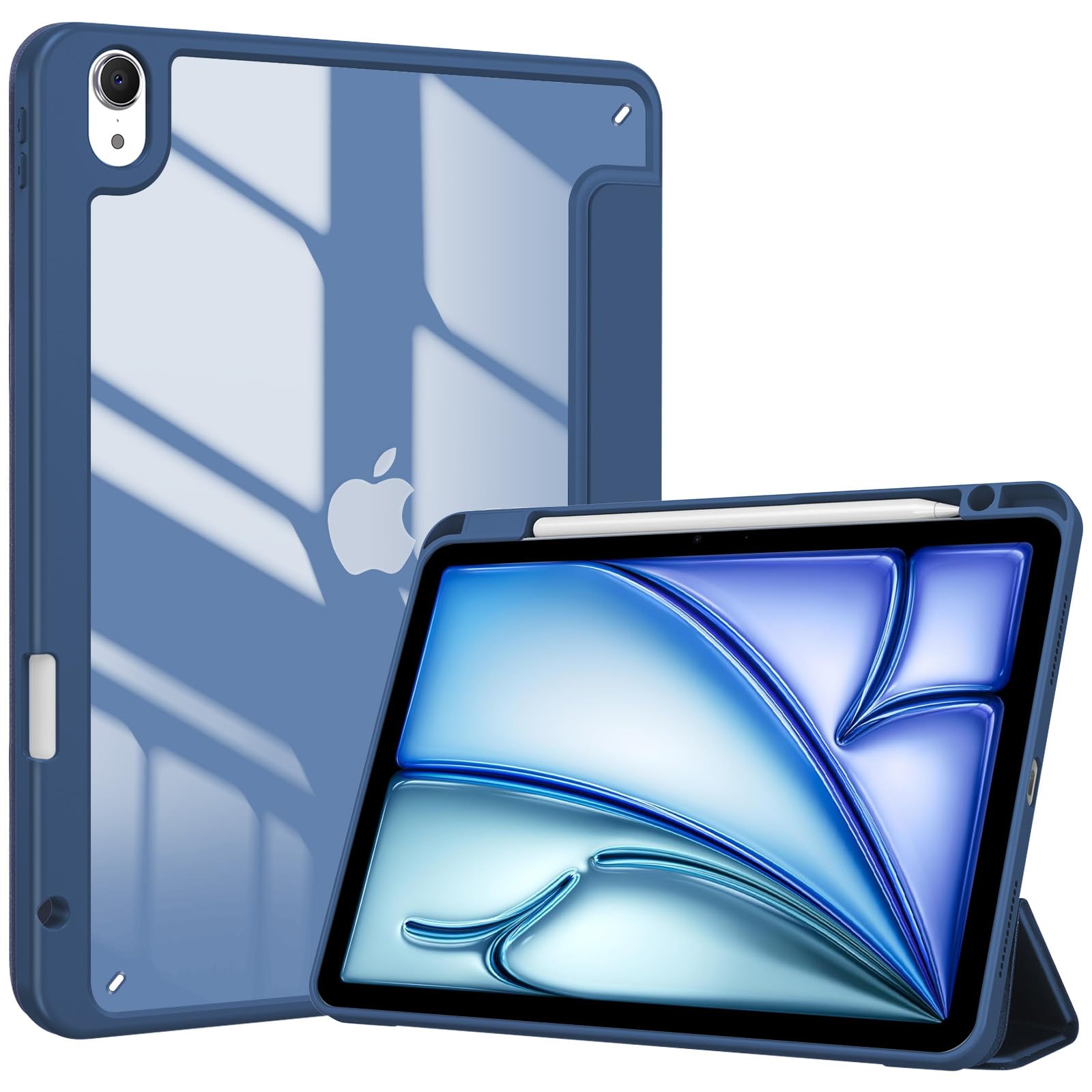 Apple iPad ケース 青 Amazon.co.jp: ProCase iPad Air 11インチ ケース M3 (2025