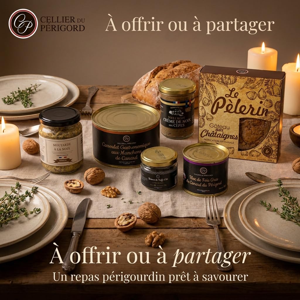 Cellier du Périgord Pack Découverte Repas Périgourdin 6 Pièces