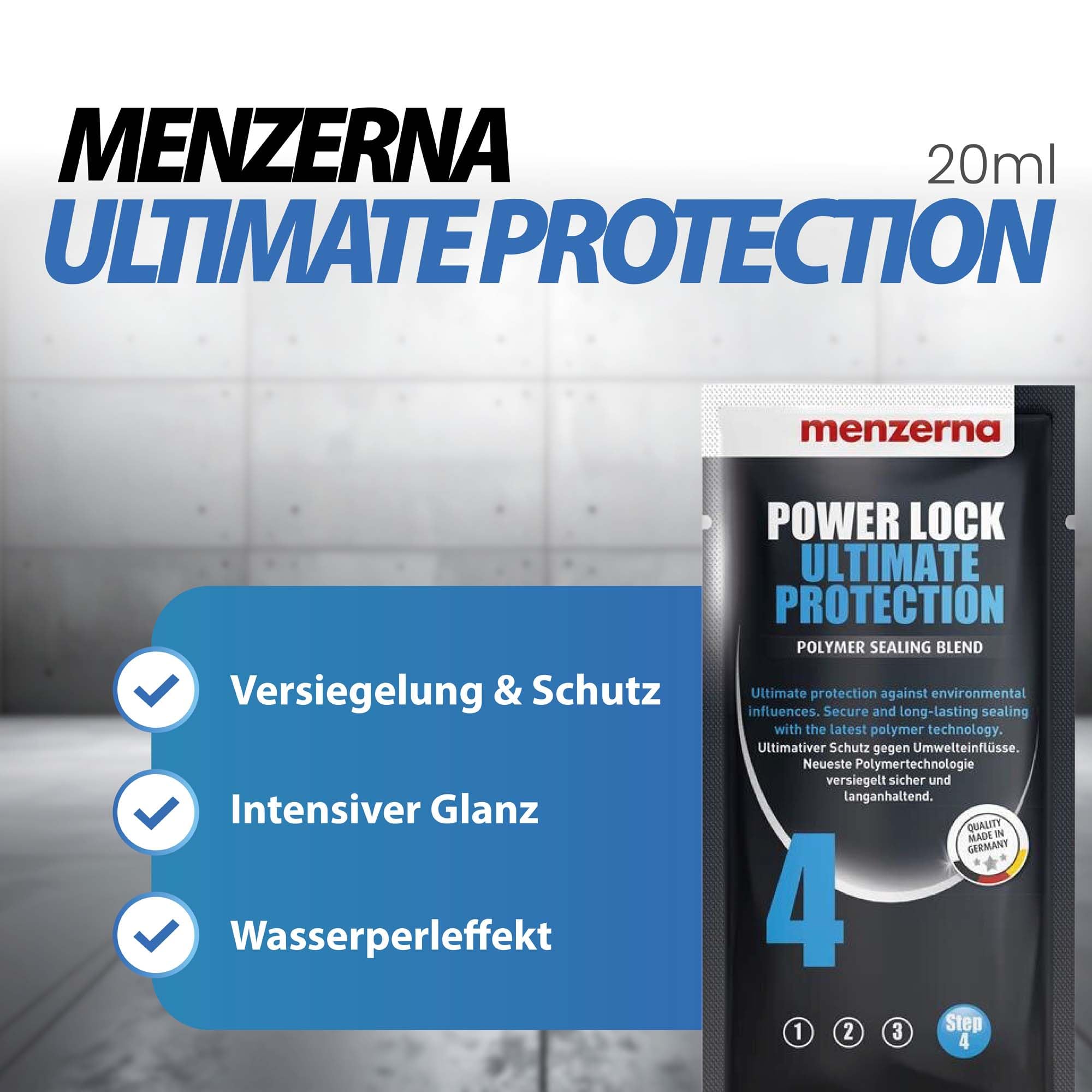 detailmate Menzerna Heavy Cut Compound 1000 Kit de polissage pour voiture 250 ml – Élimine les rayures
