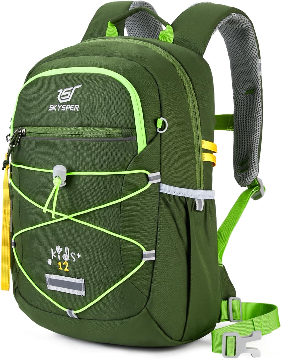 SKYSPER Kids Backpack 10L Boys Girls 3-8 Years Old Kids Comfortable Hiking Backpack