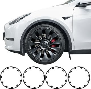 Tesla Model Y 21" Uberturbine Rim Protector, Matte Black