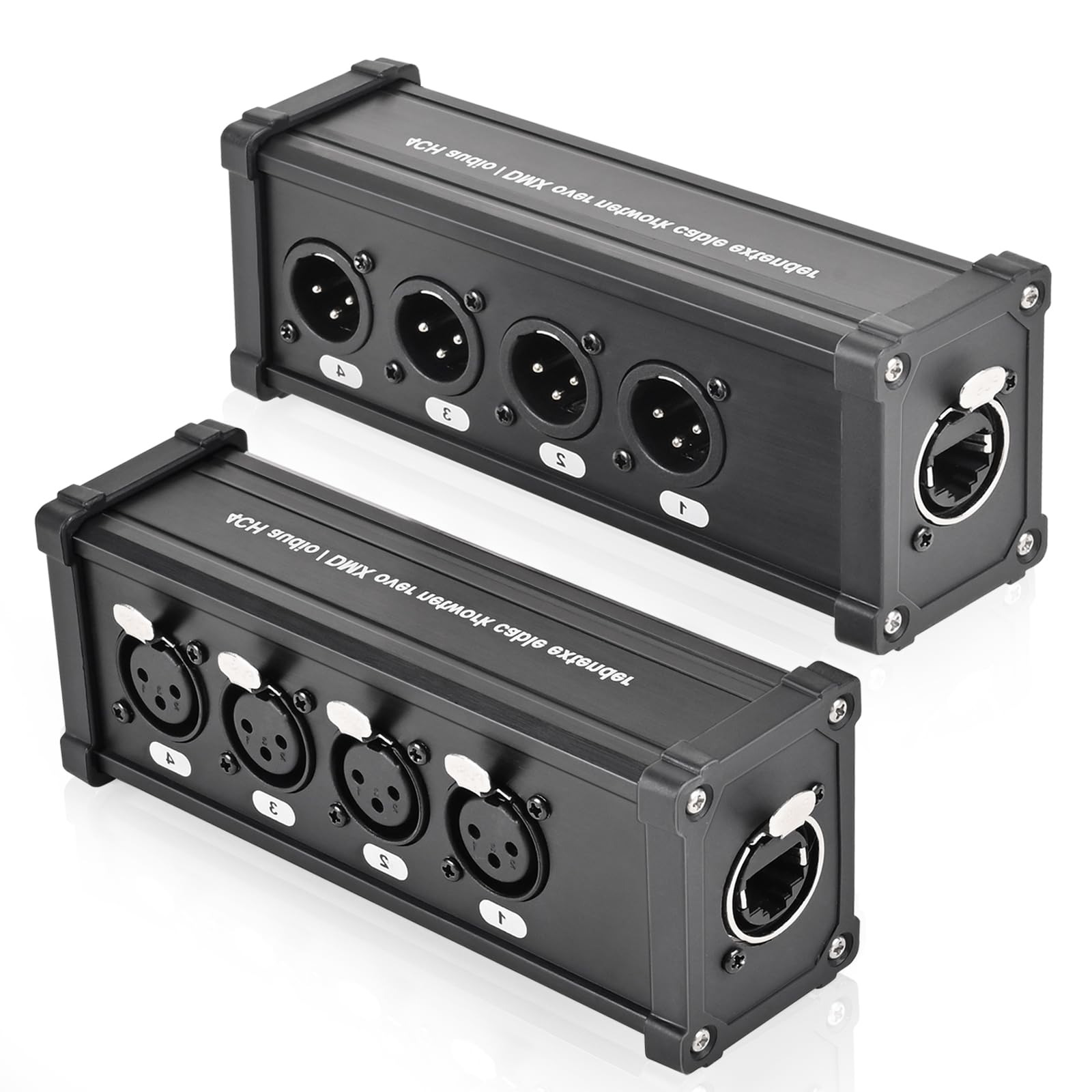 オーバーケーブルエクステンダー4チャンネルXLRからRJ45へブレークアウト Amazon.co.jp: HOZIBING 4チャンネル 3ピン マルチネットワーク