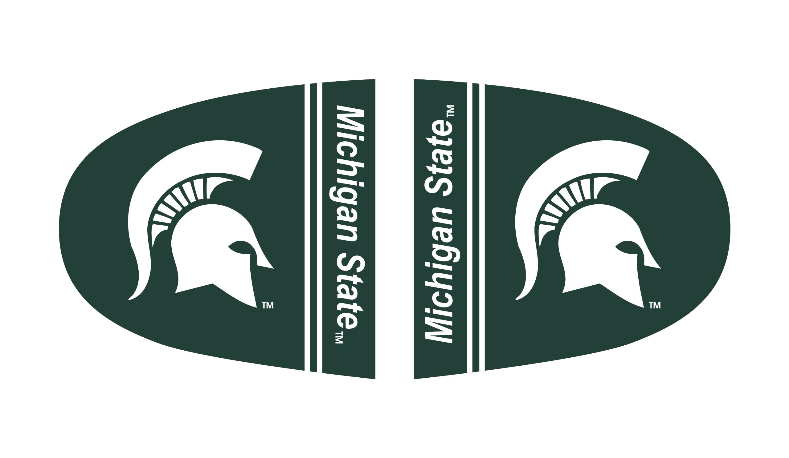 Fanmats Michigan State University Mirror Cover, 6