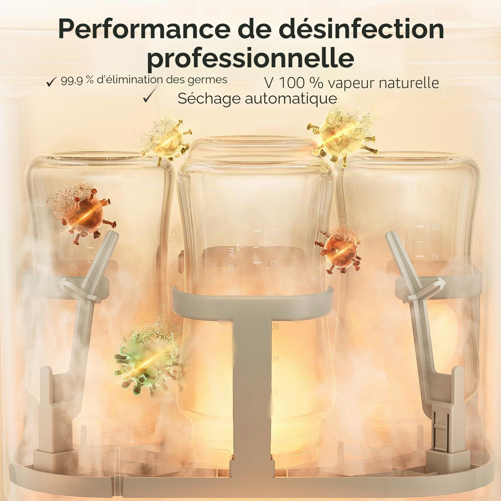 Momcozy Lave Biberon & Blocs de nettoyage-120 Pack