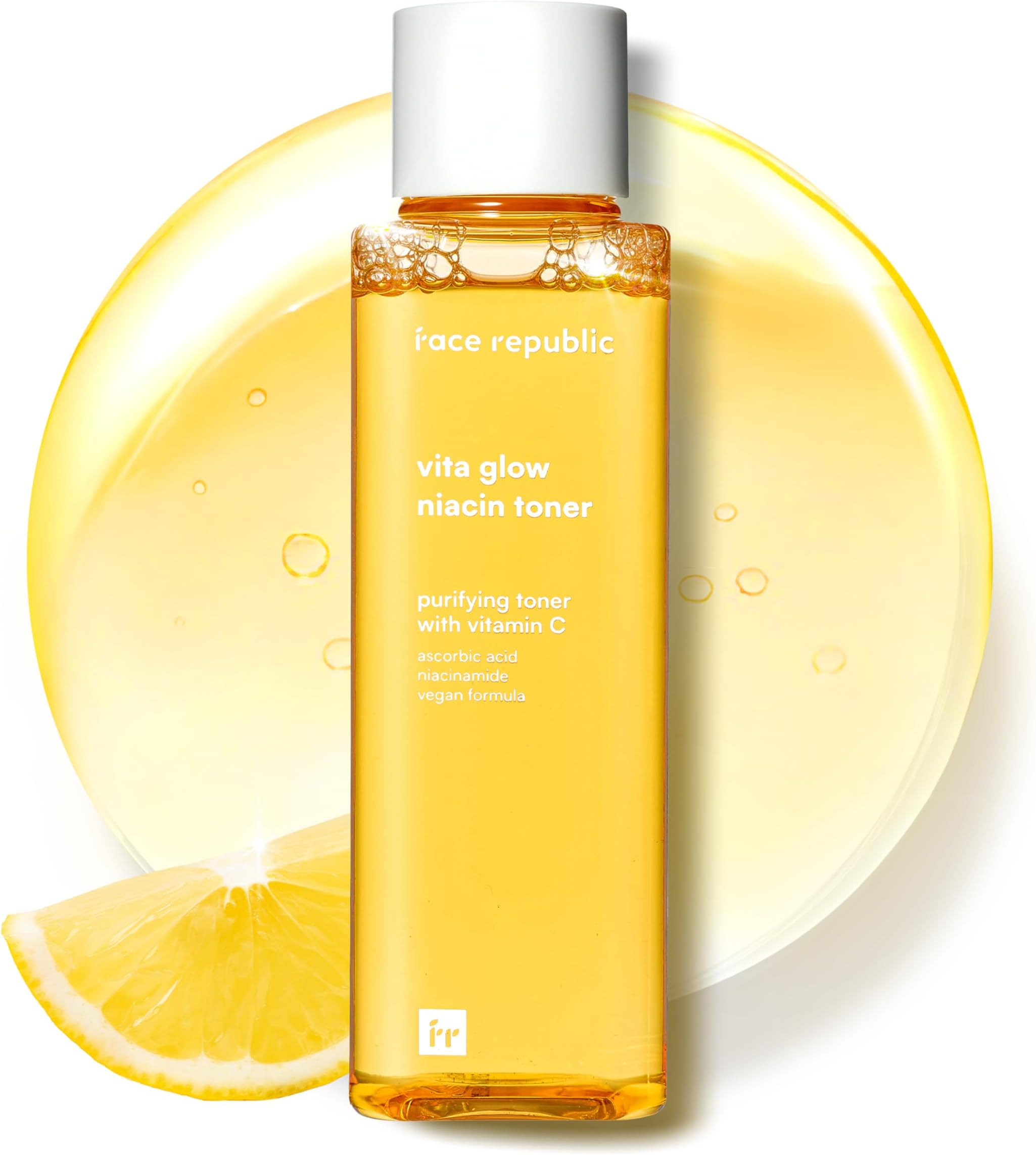 Vita Glow Niacin Toner 160ml 5.41 fl oz | Vitamin Complex | Vitalizing & Purifying | Radiant Glow for Dull Skin | 7 Hyaluronic Acids, Vitamin C, Niacinamide | Vegan Korean Skincare