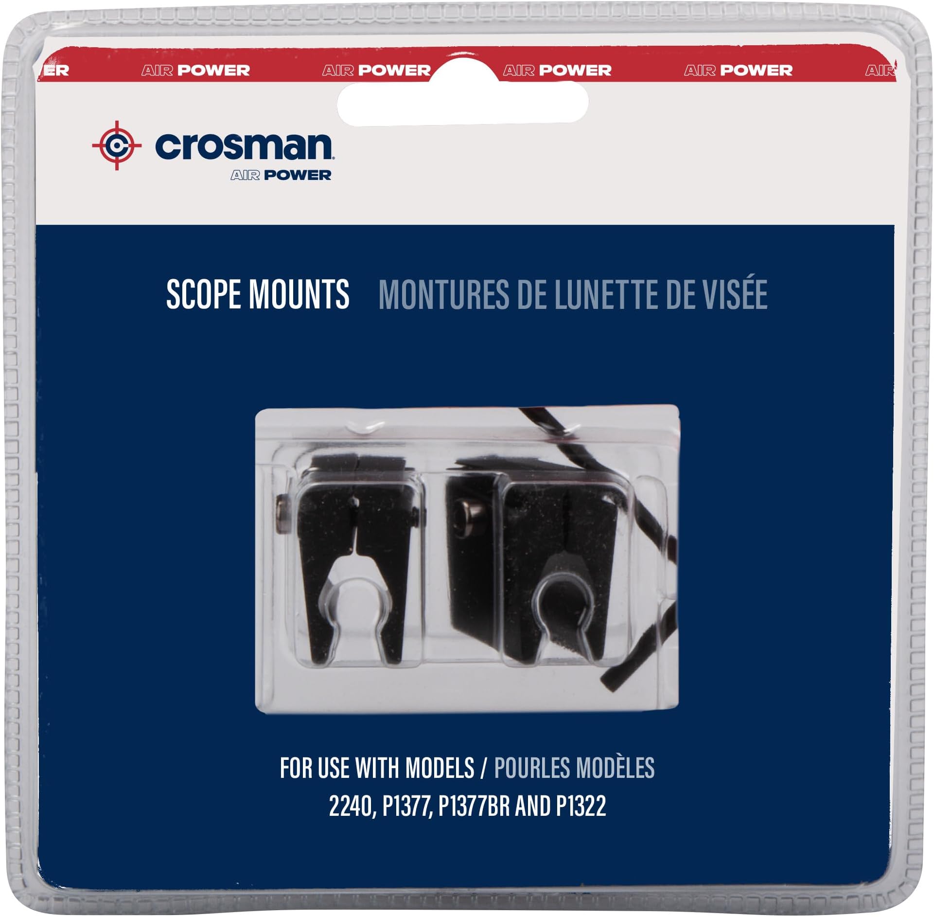 459MTC 4-Piece 3/8-Inch Airgun Scope Dovetail Mount Rings