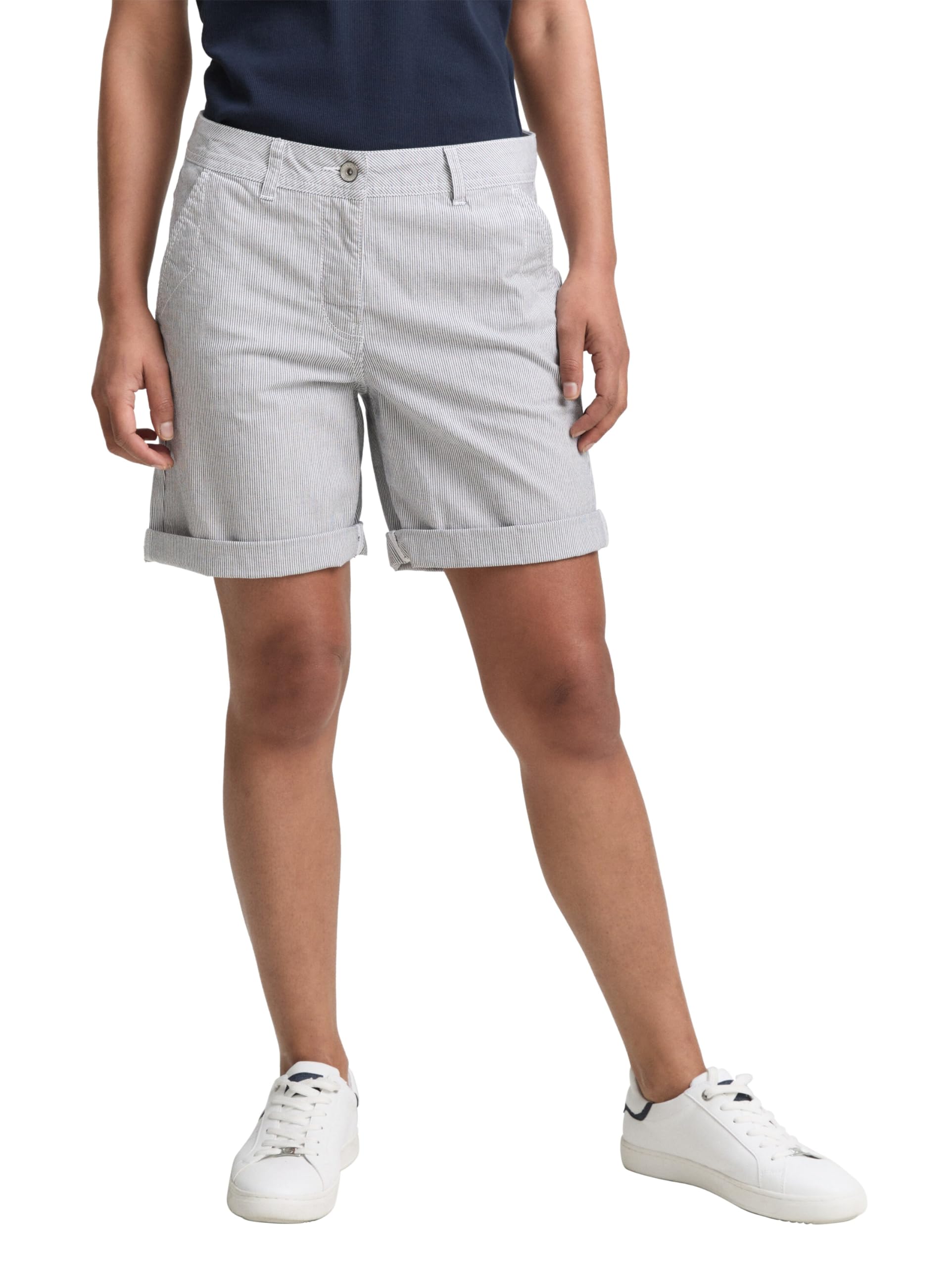 Tom Tailor Damen Chino Bermuda Shorts