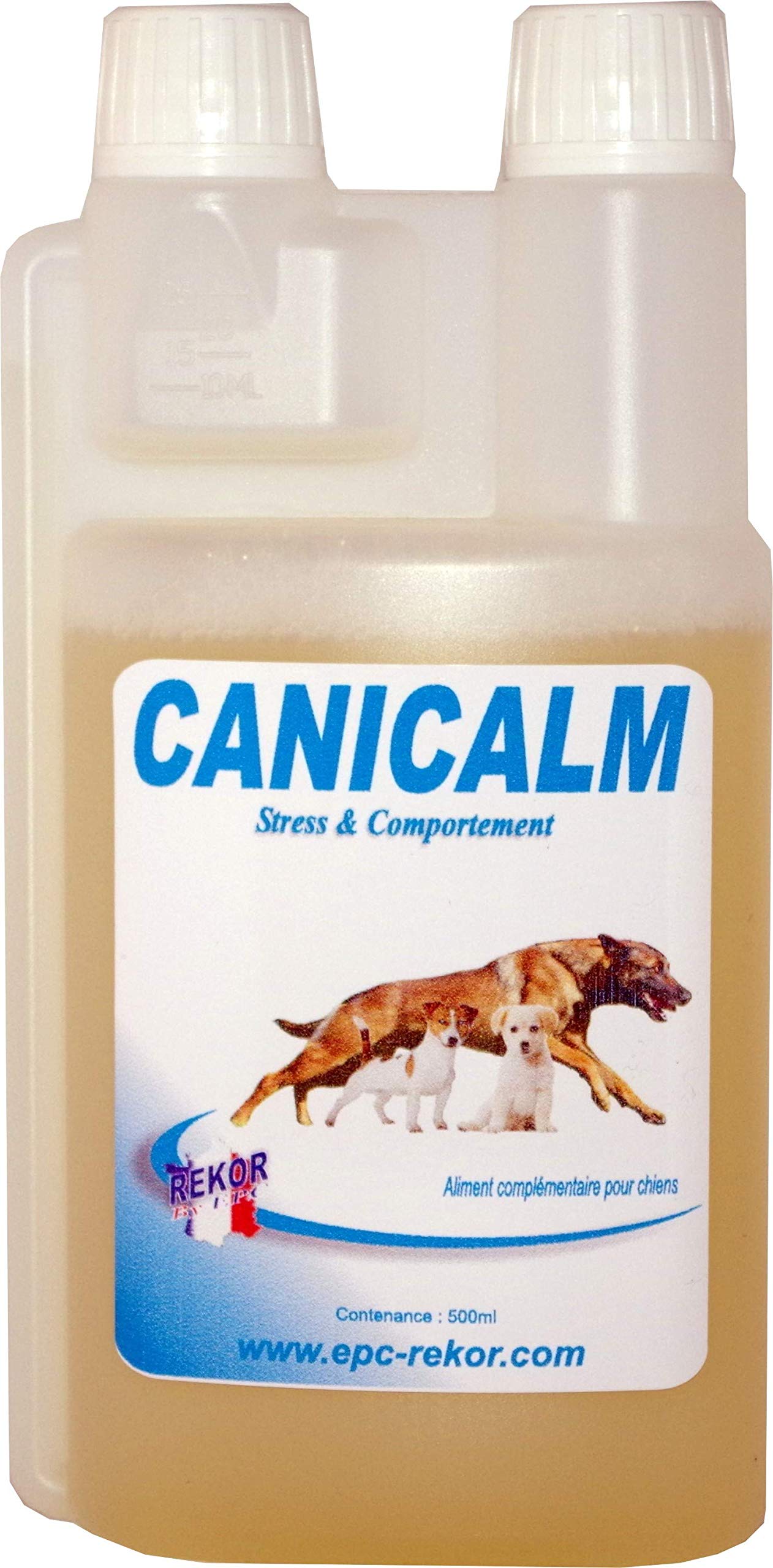 Rekor Canicalm 1 L apaise l'anxiété équine et soutient la concentration