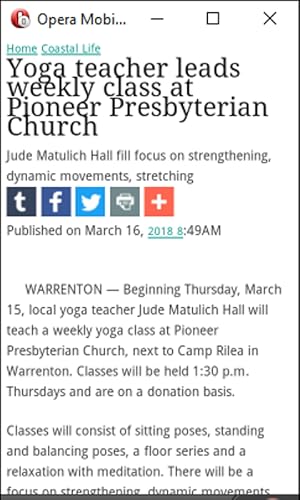 Yoga Teacher News